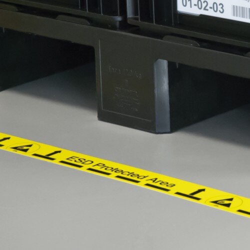 LongLife Floor Marking ESD 75mm x 50m (2.95in x 164ft)